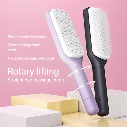 Self-Cleaning Hair Brush