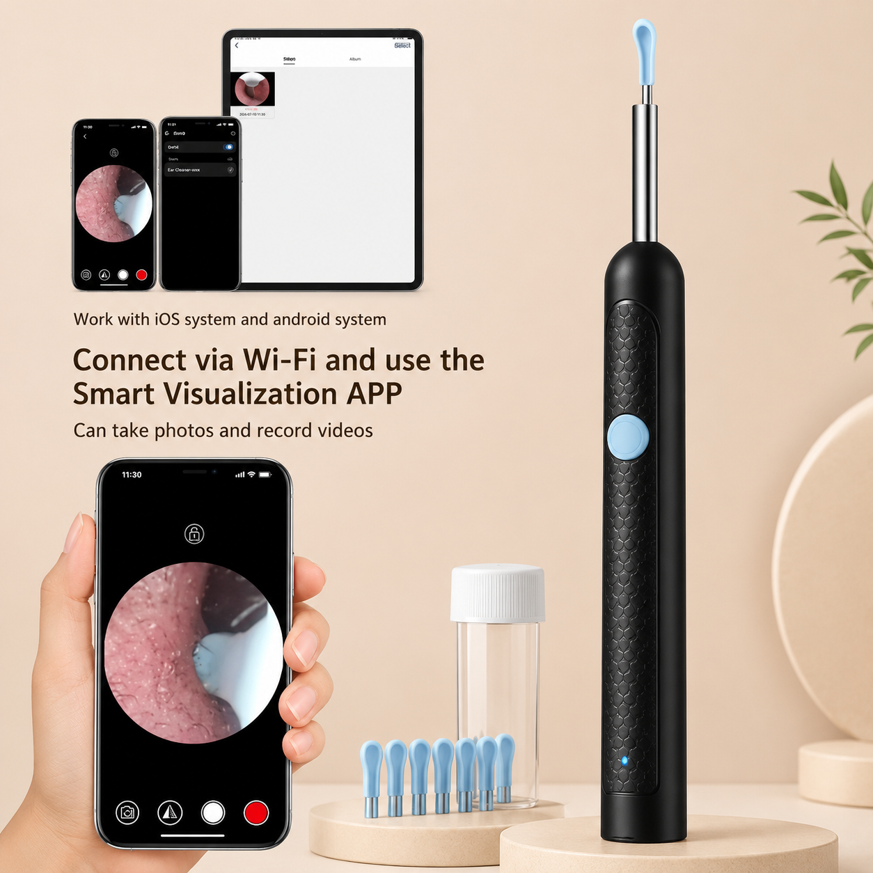 Smart Ear Wax Cleaner – Safe & Effective Ear Cleaning Tool